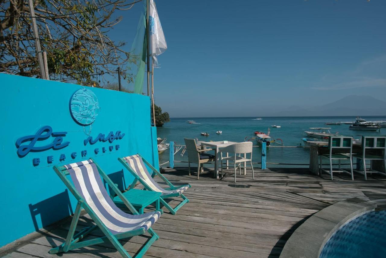 Le Nusa Beach Club Lembongan Exterior foto